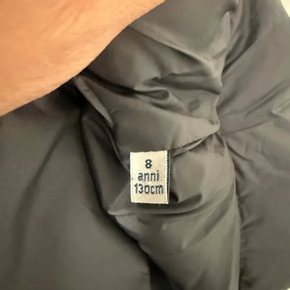 MONCLER JACKET WITH HOOD KIDS SIZE 8 130 CM - Picture 6 of 9